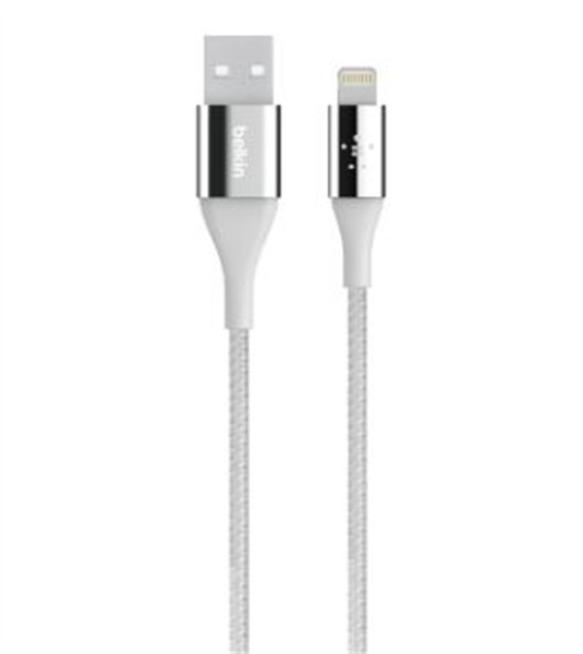 Belkin Tough Lightning Cable 1,2M 2.4A Silver