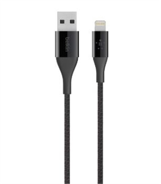 Belkin Tough Lightning Cable 1,2M 2.4A Black