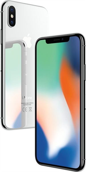 Apple iPhone X 64Gb Silver Olåst